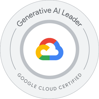 Generative AI Leader Certification badge